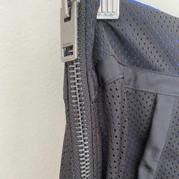 Diesel Black Mesh Overlay Skirt - Picture 2 of 4